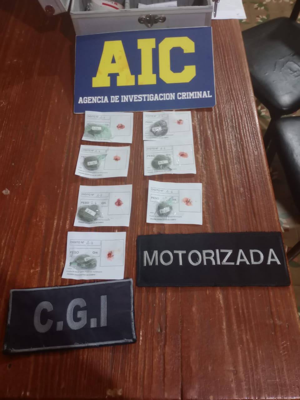 SECUESTRARON ESTUPEFACIENTES