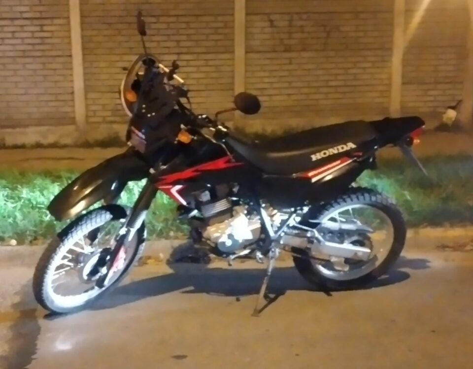 RECUPERARON UNA MOTO ROBADA