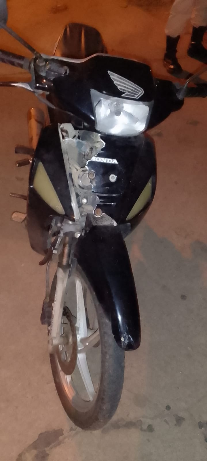 SECUESTRARON UNA MOTO PRESUNTAMENTE ROBADA