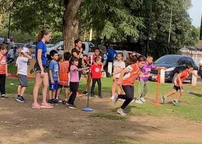 Encuentro de Mini Atletismo en el Parque Balneario