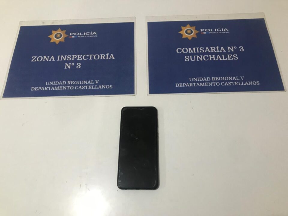 SECUESTRO DE UN TELÉFONO CELULAR