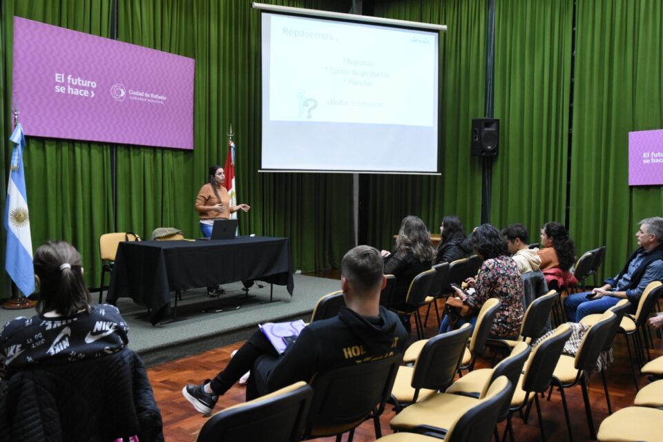 Rafaela Emprende: Continúan las capacitaciones a emprendedores