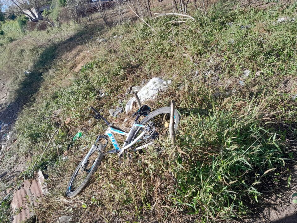 SECUESTRO DE UNA BICICLETA