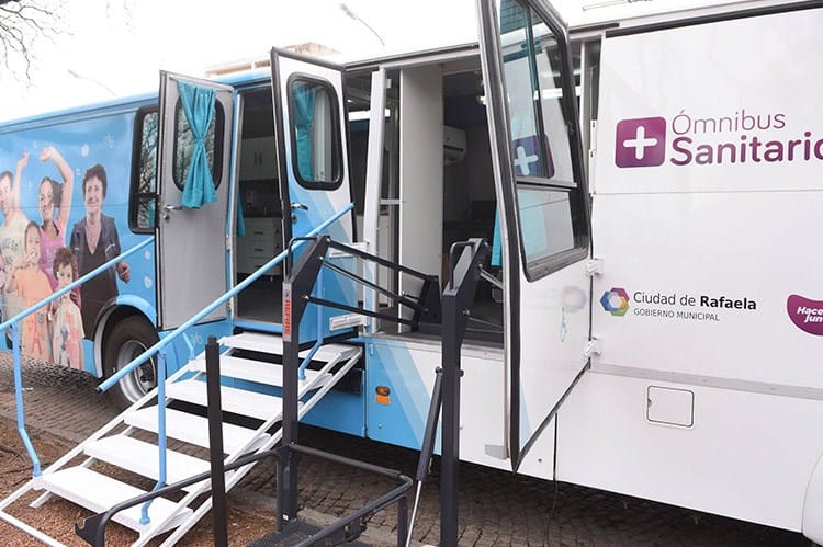 El Ómnibus Sanitario visita barrio Güemes