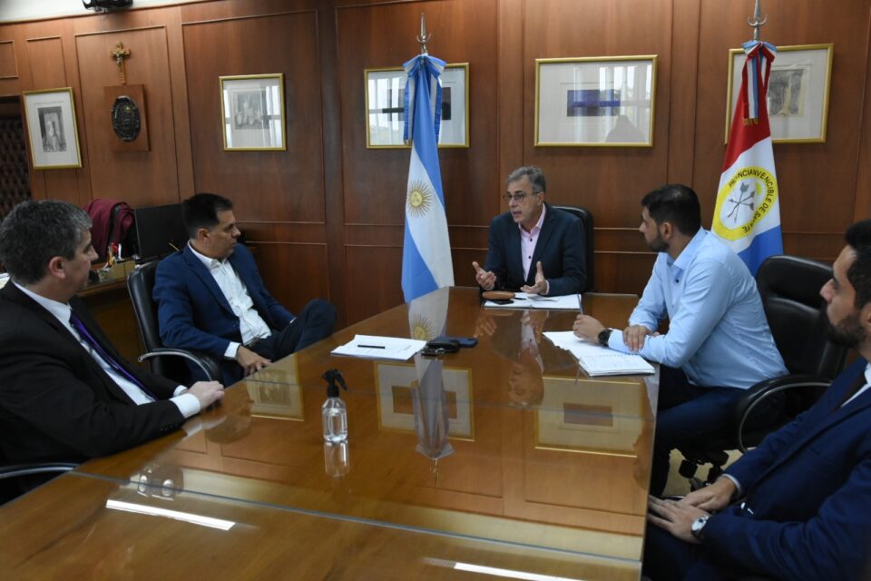 El Intendente se reunió con el Fiscal Regional y el Fiscal Federal