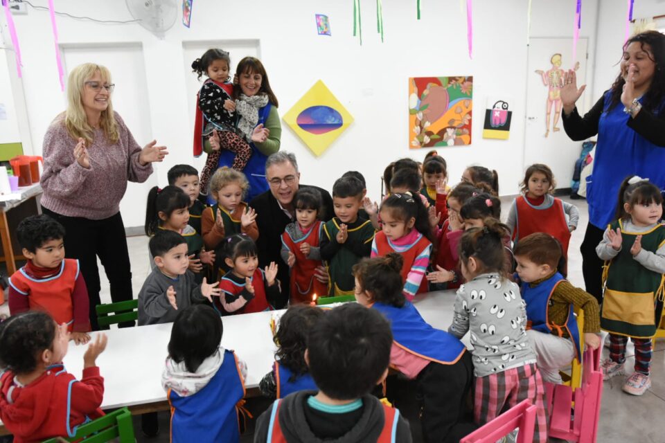 El Jardín Municipal N° 3, sede Zazpe celebró su cuarto aniversario