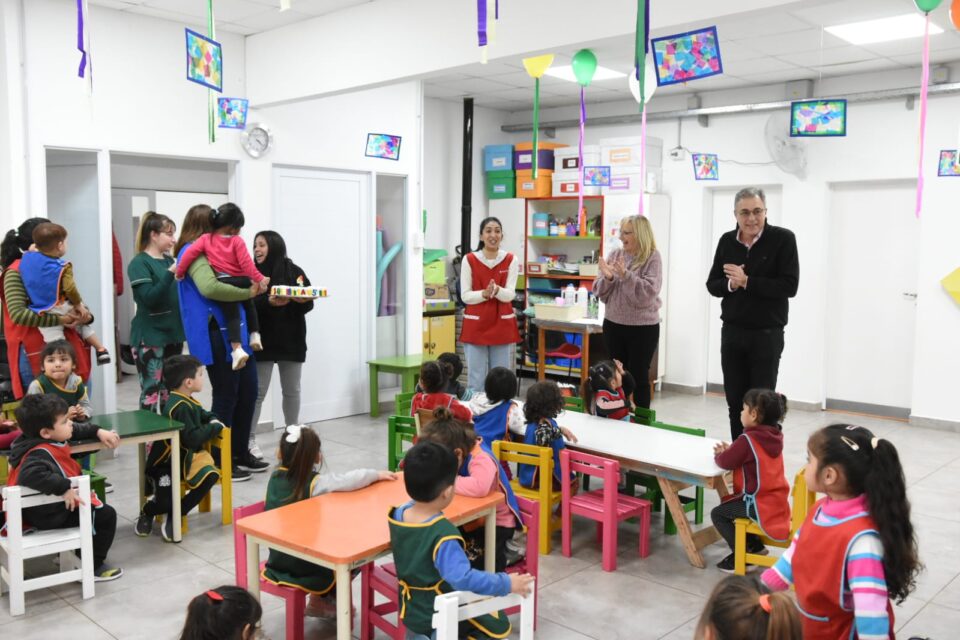 El Jardín Municipal N° 3, sede Zazpe celebró su cuarto aniversario