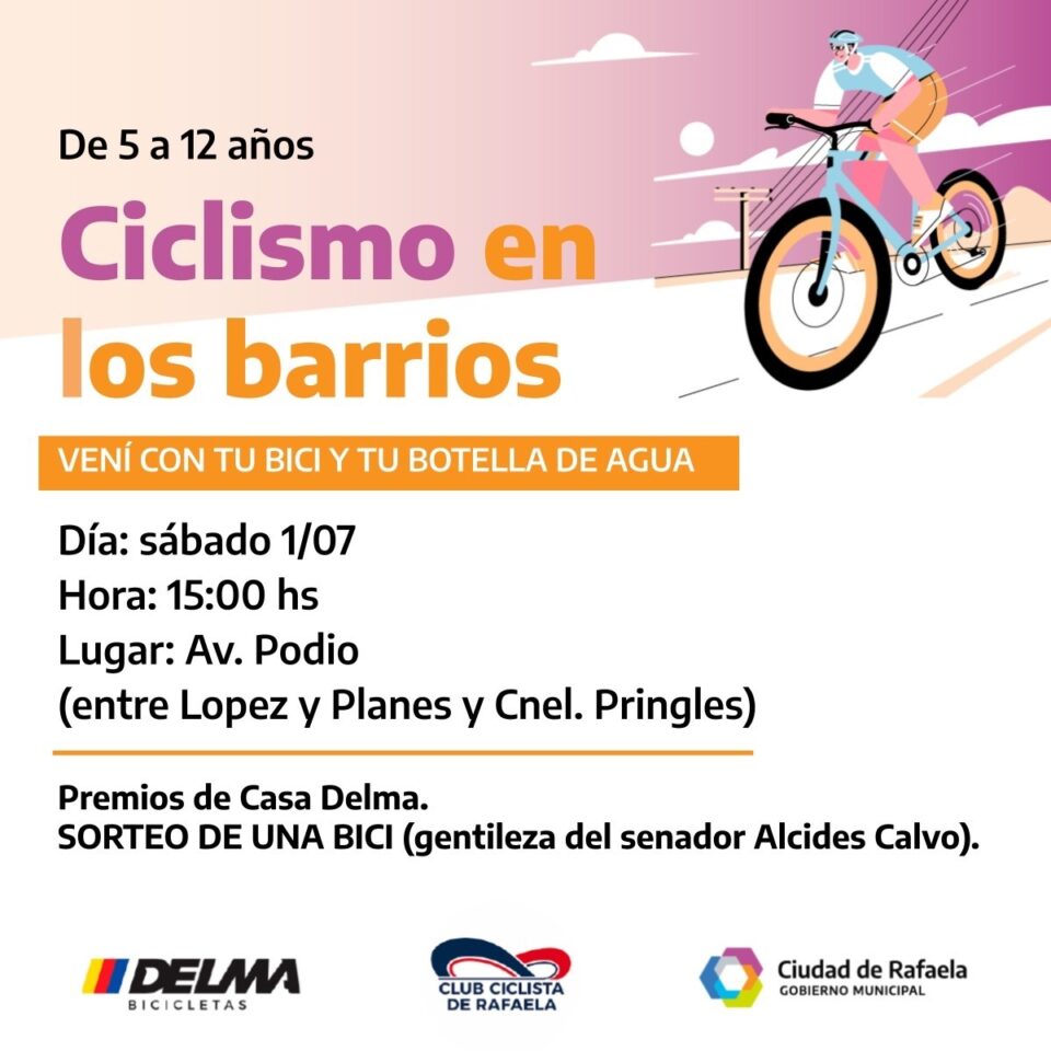 Sábado de «Ciclismo en los Barrios»