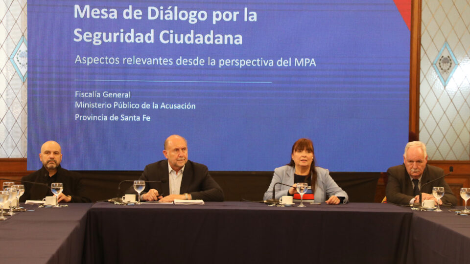 La provincia realizó el segundo encuentro de la Mesa de Diálogo por la Seguridad Ciudadana