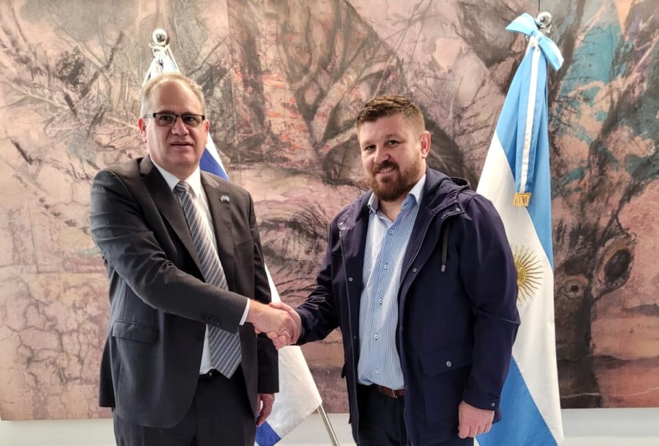 PABLO PINOTTI SE REUNIÓ CON EL EMBAJADOR DEL ESTADO DE ISRAEL