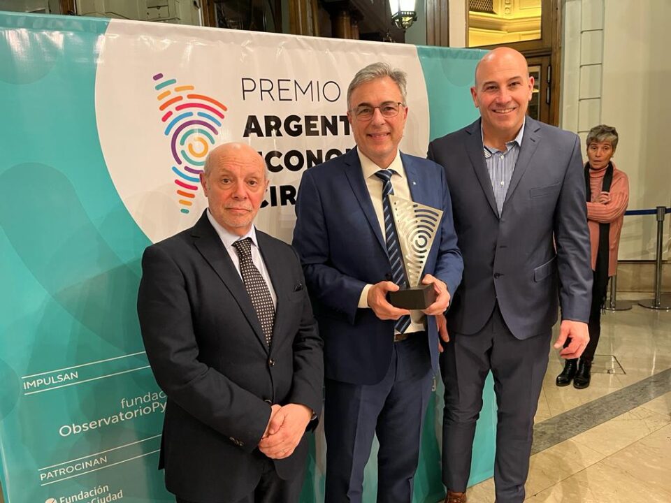 Rafaela recibió el Premio Nacional Argentina Economía Circular