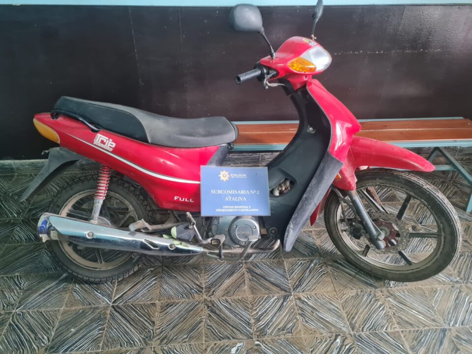 SECUESTRO DE UN MOTOVEHÍCULO