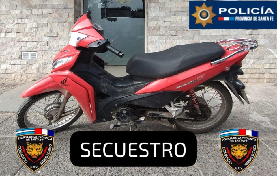 SECUESTRO DE UNA BICICLETA