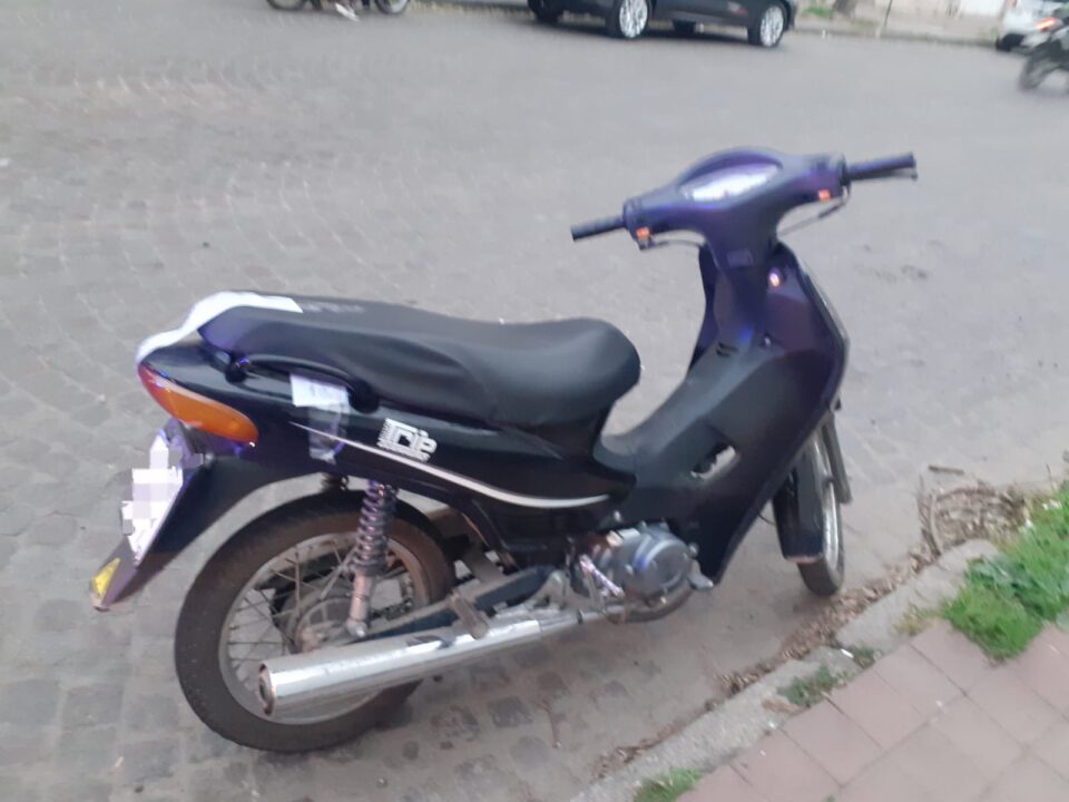 MOTOVEHICULO HALLADO