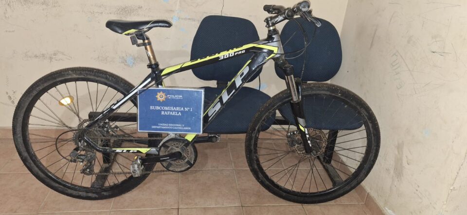  HALLAZGO DE BICICLETA