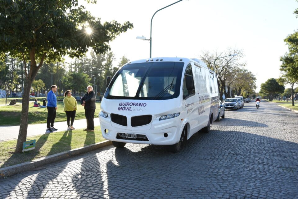 El Quirófano Móvil funcionará en barrio 30 de Octubre
