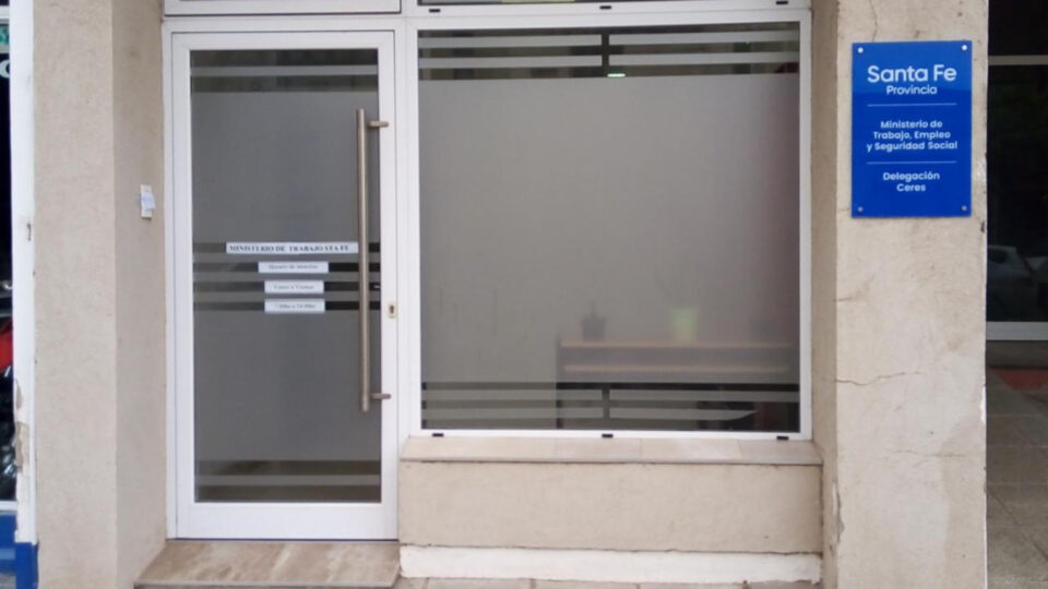 El Ministerio de Trabajo reanudó la atención al público en su nueva oficina en la ciudad de Ceres
