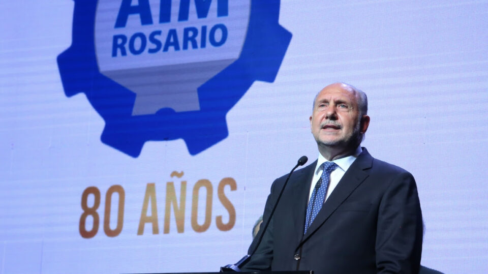 Perotti participó de la cena por el 80° aniversario de la Asociación de Industriales Metalúrgicos de Rosario