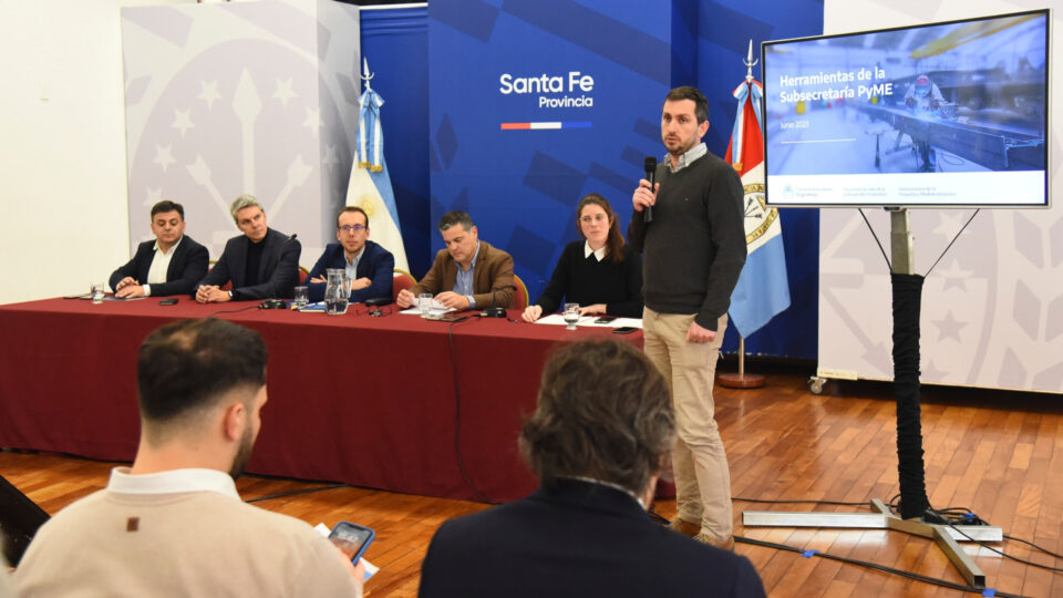 La Provincia presentó en Rosario herramientas para el desarrollo externo de micro, pequeñas y medianas empresas