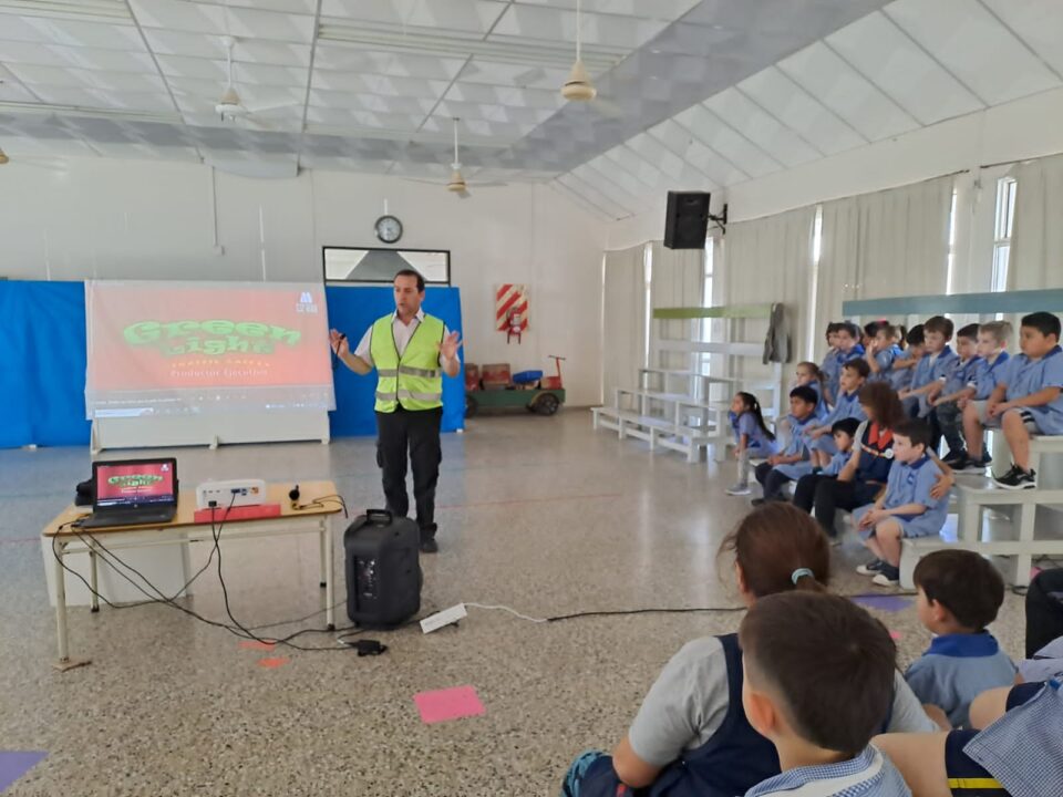 Los más pequeños se capacitaron en seguridad vial