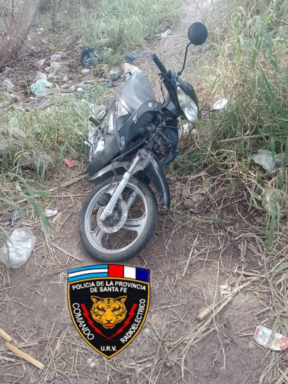 SECUESTRARON UNA MOTO