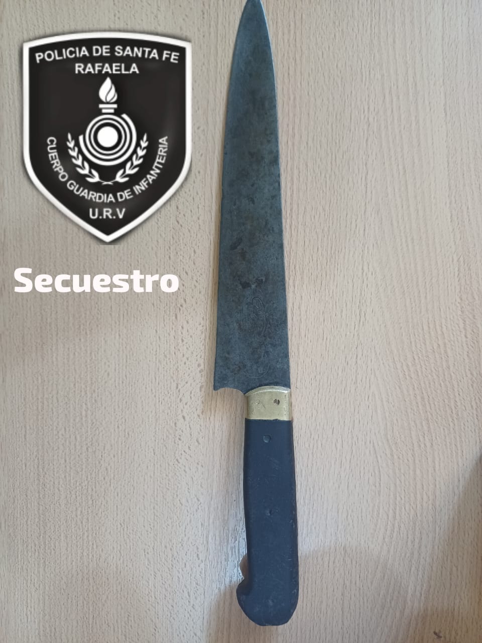 SECUESTRO DE UNA CUCHILLA