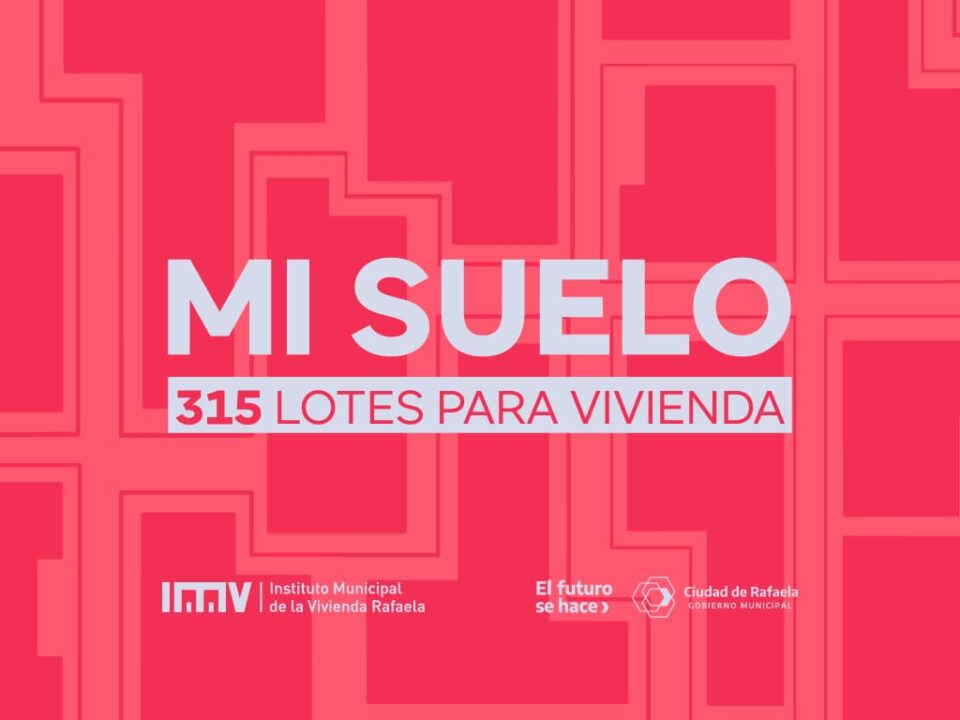 Se extiende el período de inscripciones al programa “Mi suelo, 315 lotes para vivienda”