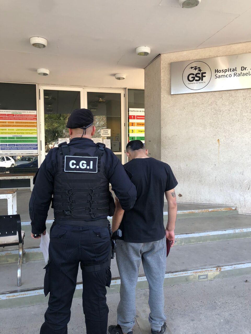 DETENCIÓN DE UN SUJETO