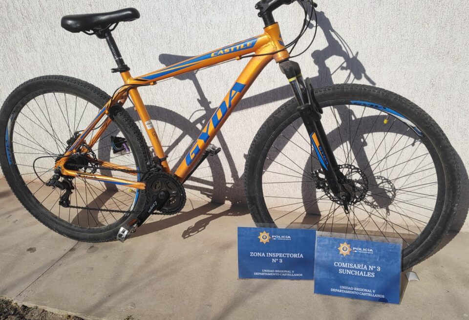 RECUPERARON UNA BICICLETA