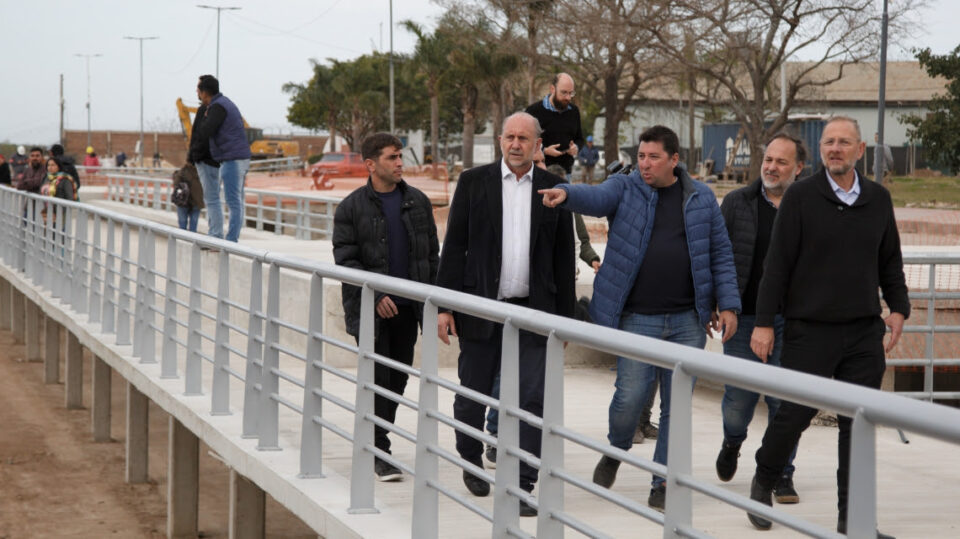 Perotti recorrió e inauguró obras en el departamento Constitución: “No hacemos promesas, damos respuestas concretas”
