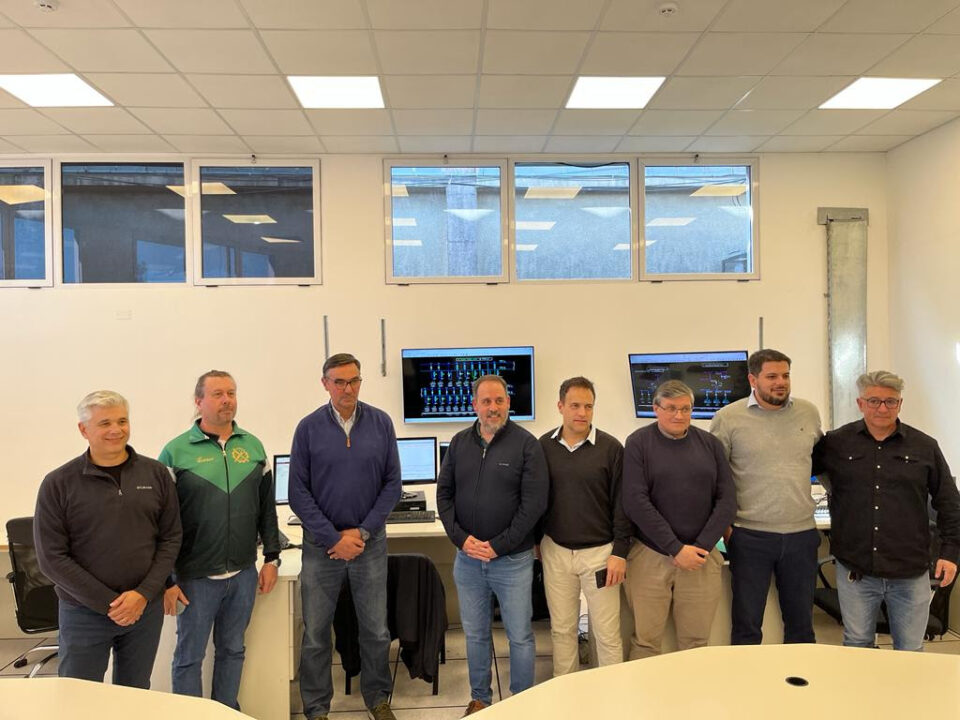 Industriales visitaron el Centro de Control Territorial de la EPE para Rafaela y la región