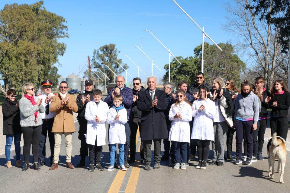 Perotti inauguró obras viales por más de $ 1.500 millones en el departamento Las Colonias