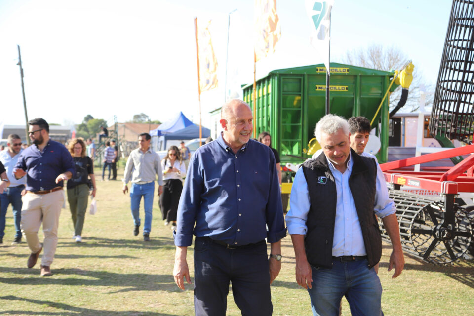 Perotti en la Expo San Justo: “Acompañamos a cada uno de los que en el día a día hacen grande a esta provincia”