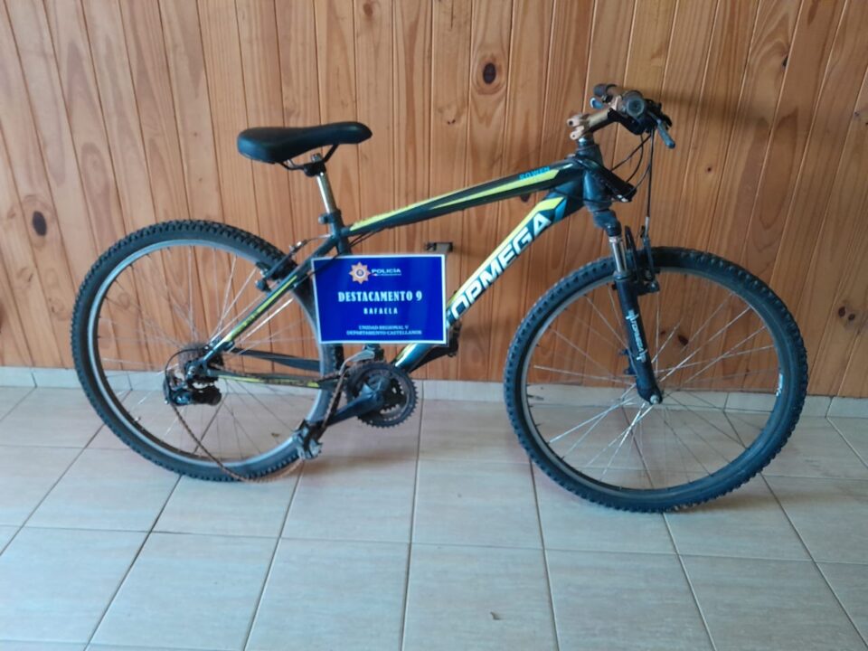 HALLAZGO DE UNA BICICLETA