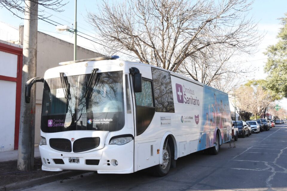 El Ómnibus Sanitario se traslada a barrio 2 de Abril