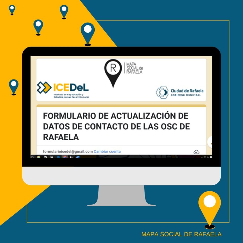 Se actualizan los datos de las organizaciones de la sociedad civil de Rafaela