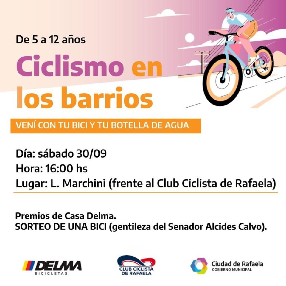Nueva jornada del programa “Ciclismo en los Barrios”