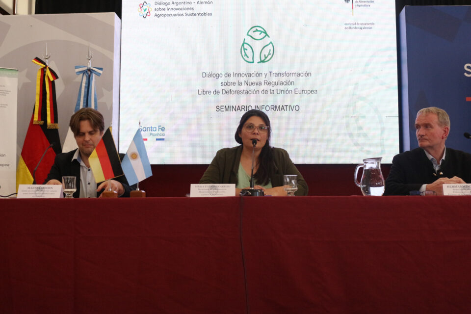 Santa Fe y Alemania intercambian experiencias vinculadas a la regulación de carnes y cueros libre de deforestación en la Unión Europea