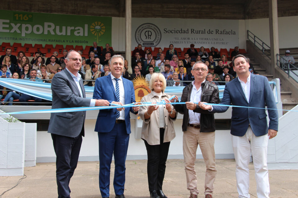 La provincia estuvo presente en una nueva edición de la Exposición Rural de Rafaela