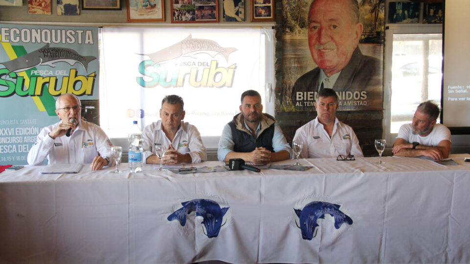 La provincia participó del lanzamiento de la 36° edición del Concurso Argentino de Pesca de Surubí