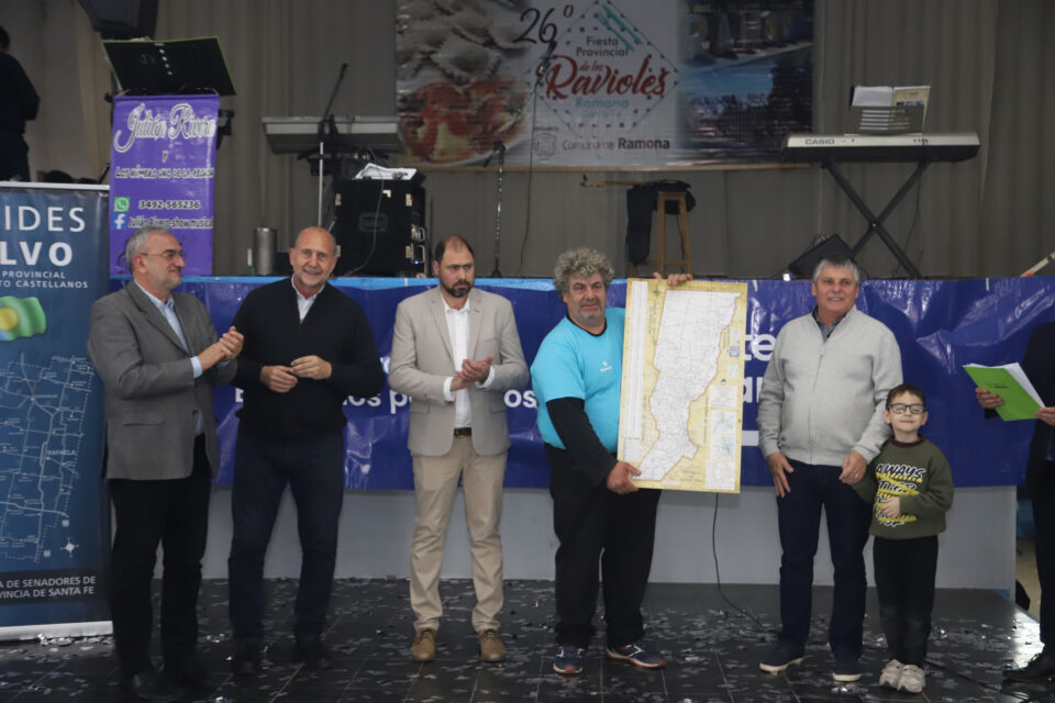 Perotti participó de la tradicional Fiesta Provincial de los Ravioles en Ramona