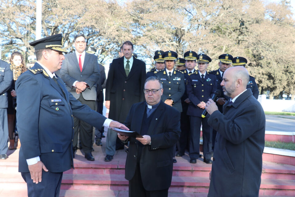 Brilloni puso en funciones al nuevo director del Instituto de Seguridad Pública