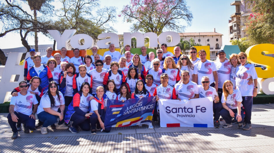 Santa Fe participa en los Juegos Nacionales Evita para Personas Mayores