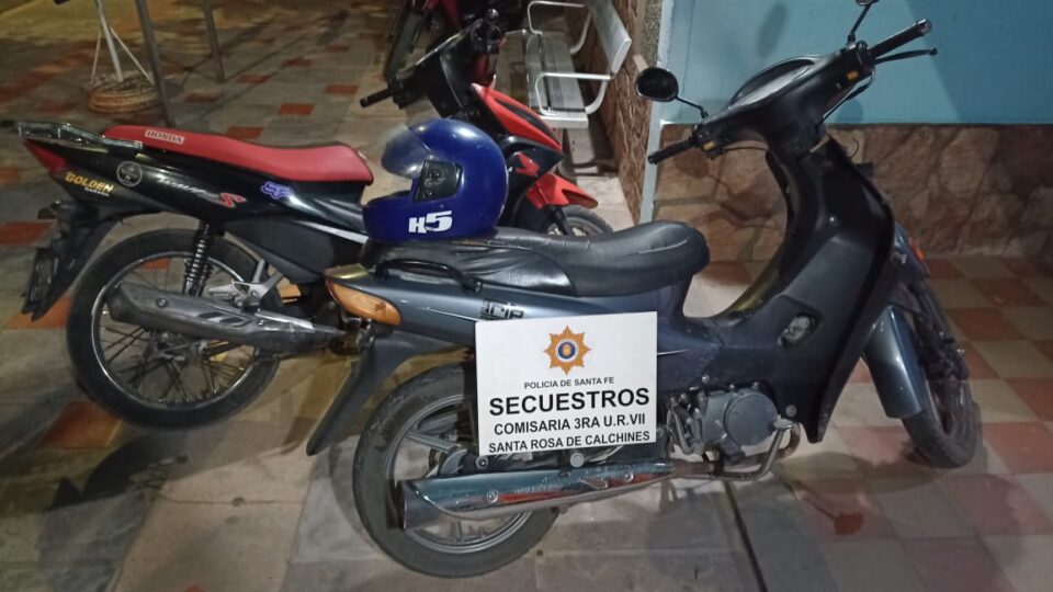 RECUPEREMOS UNA MOTO SUSTRAÍDA Y TRAS LA PERSECUCIÓN DEL AUTOR DEL ILÍCITO, HALLAMOS OTRA ABANDONADA A LA VERA DE LA RUTA PROVINCIAL N°1