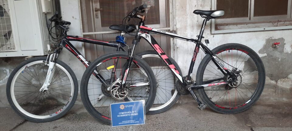 RECUPERARON BICICLETAS