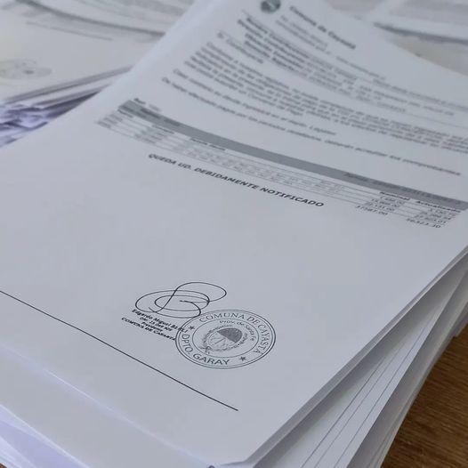 CAYASTA: TASA GENERAL DE INMUEBLES Y OTROS