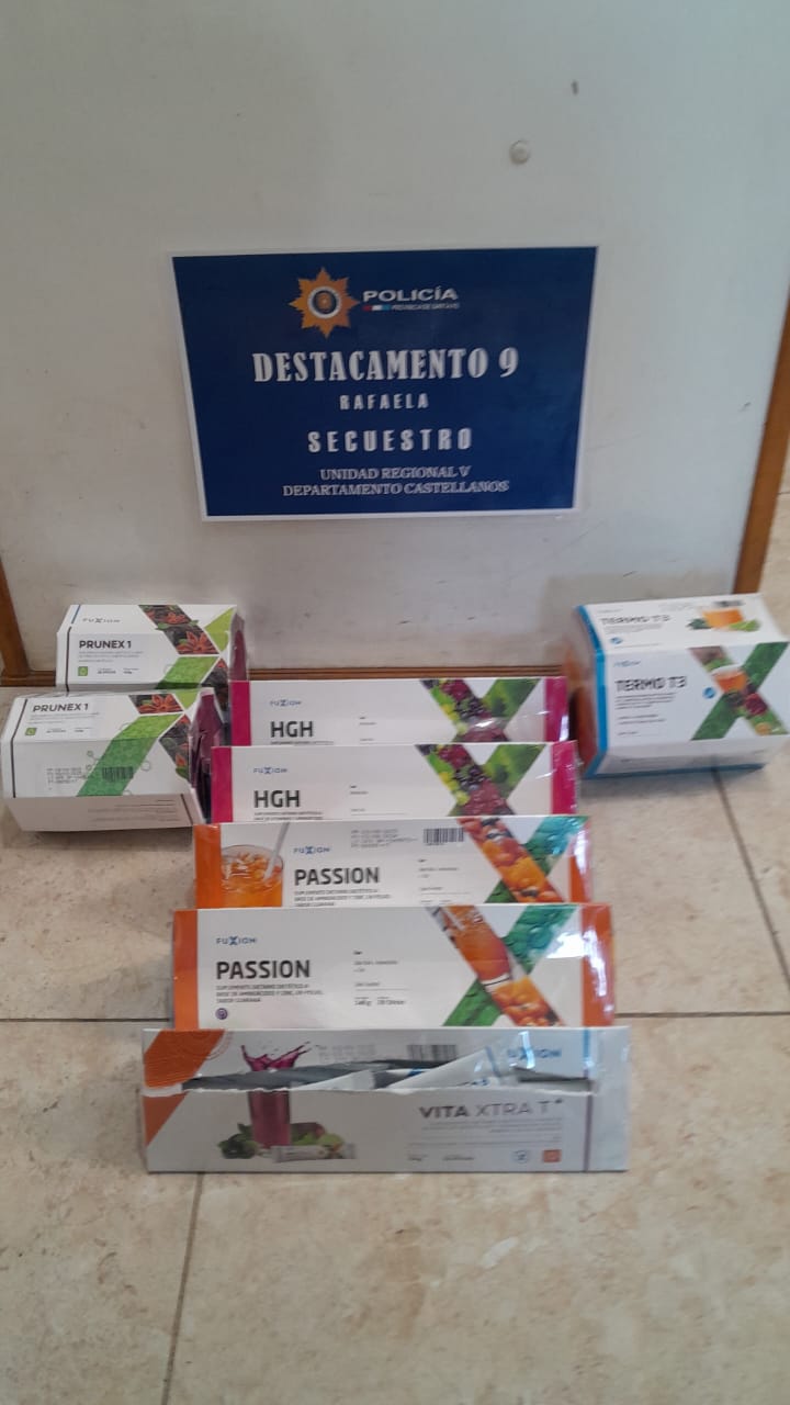 SECUESTRO DE ELEMENTOS