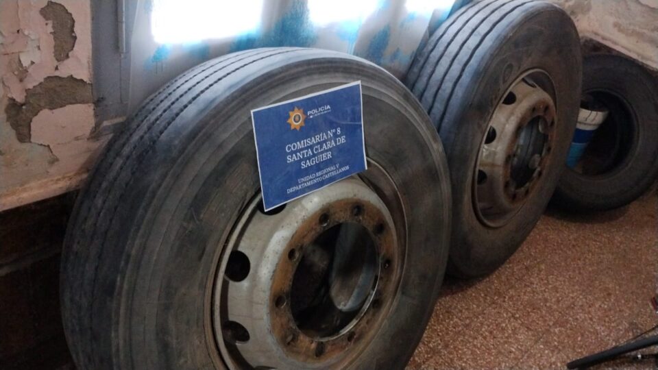 Santa Clara de Saguier: RECUPERARON ELEMENTOS