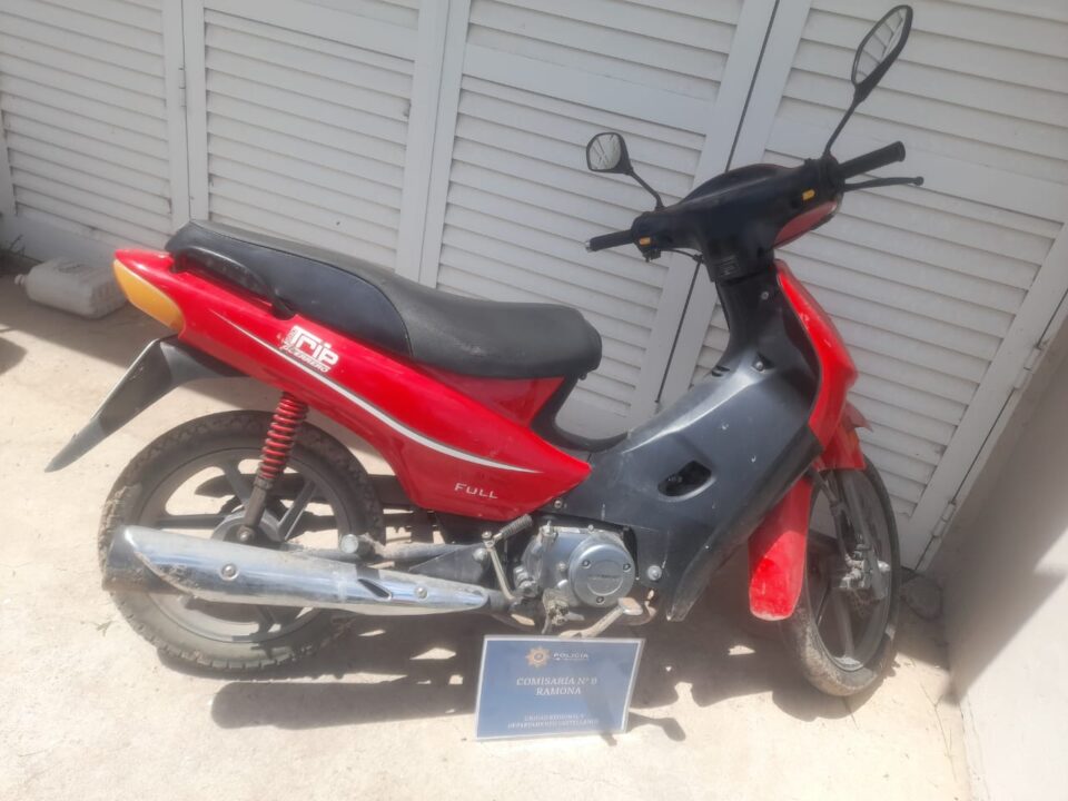 Ramona: MOTOCICLETA RECUPERADA