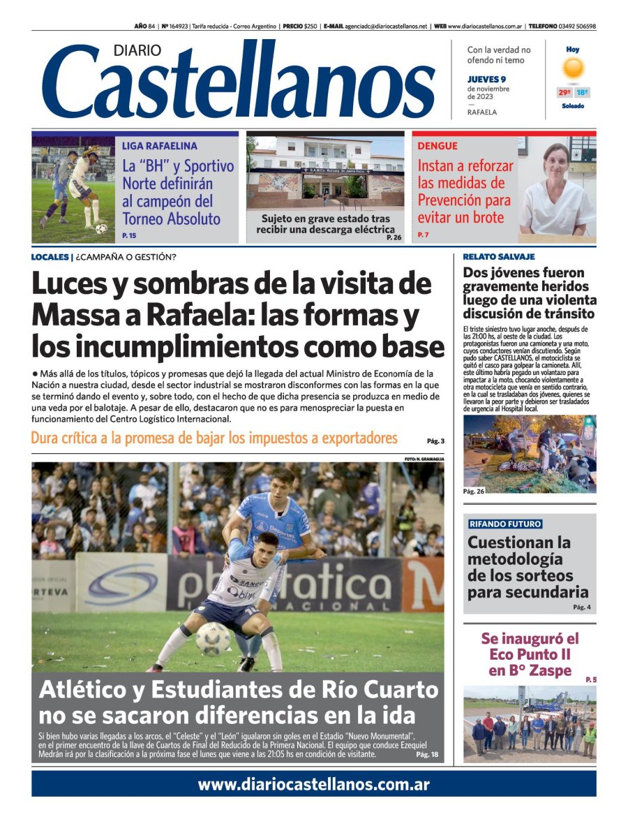 Tapay diario Castellanos….Informate!!!!